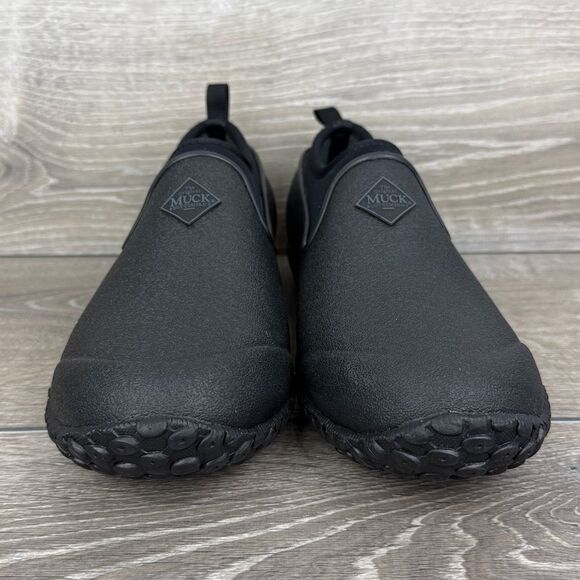 The Original Muck Boot Co Muckster II Low Women’s Sz 9 Black Slip-On Rubber Boot - Picture 2 of 10